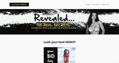 Desktop Screenshot of jelenaabbou.com